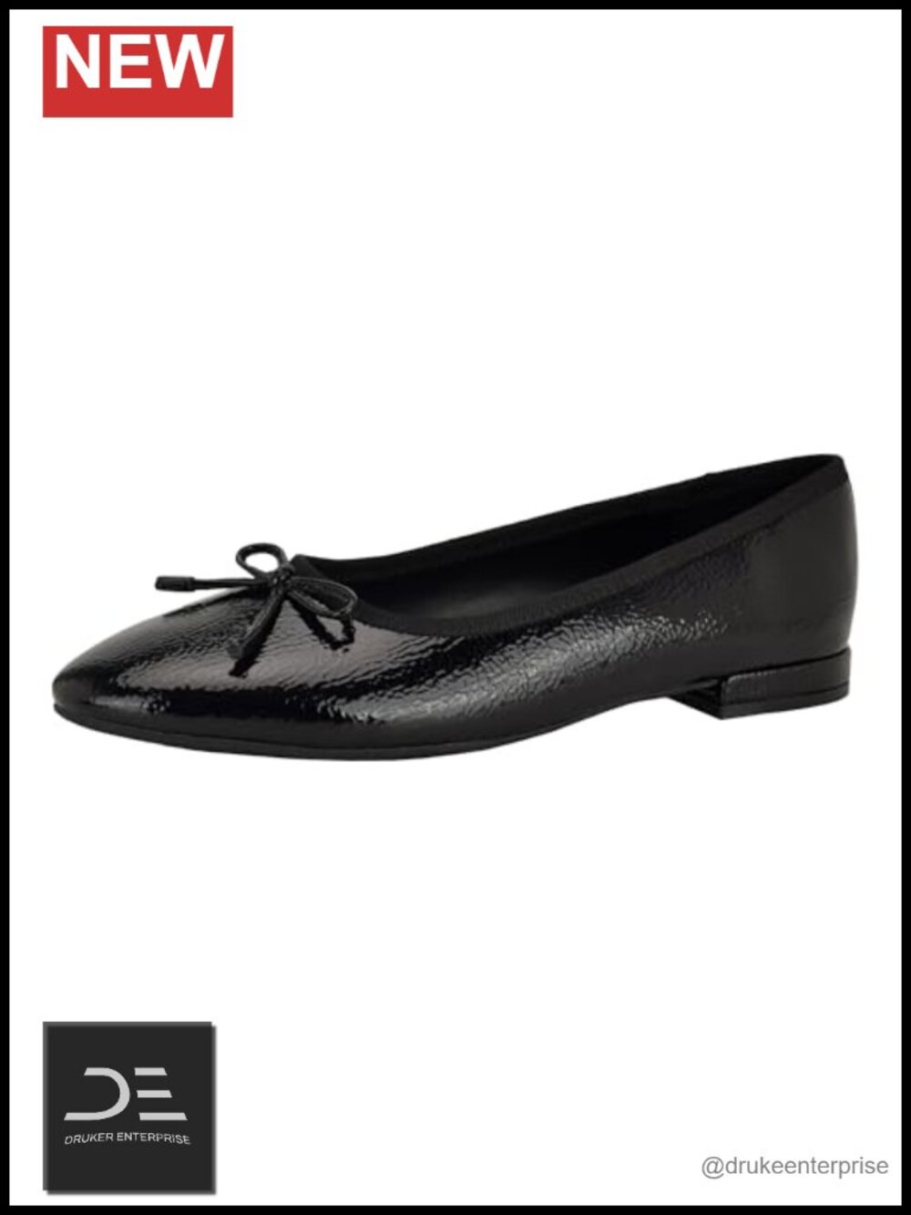 Calvin Klein Cyrie Slip-on Ballet Flats Bow Detail Almond Toe 0.59" Heel